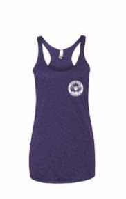 Live Like Cole and Sadi Purple Racer Back Tank